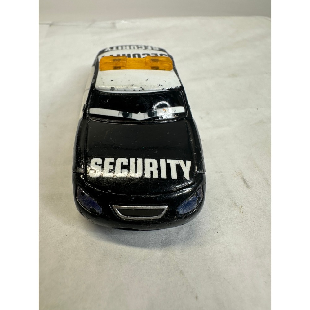 Disney Pixar Cars Marlon Clutches Security Vehicle Black White‎ Piston Cup Toy